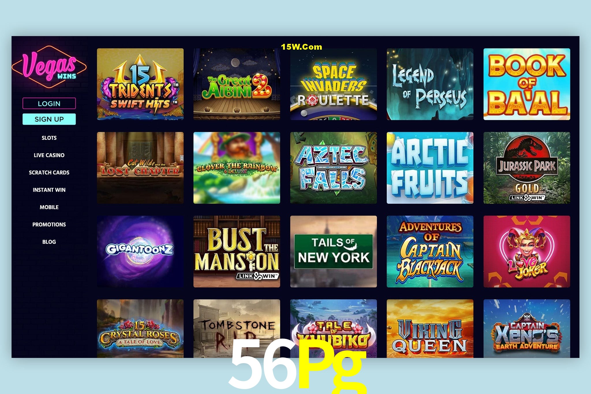 Casino Ao Vivo 56Pg